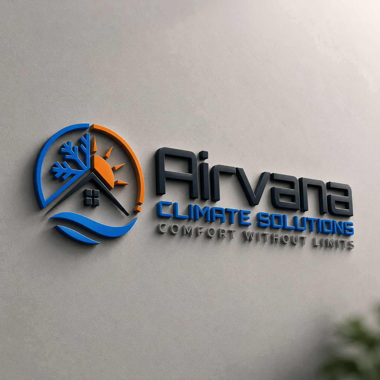 3D Logo Mockup 3d logo